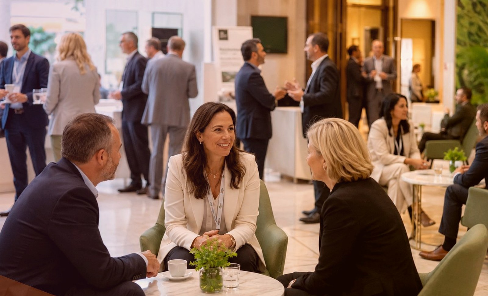 Professional networking event